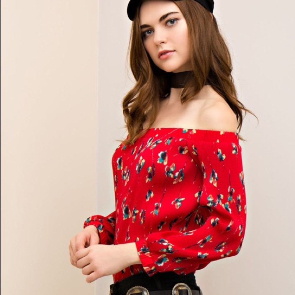 💋Red Hot Chick Top